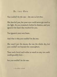 Be The One Langleav Words Quotes Lang Leav Quotes Pretty Words