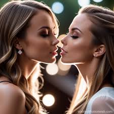 Riley Reid and Nicole Aniston Kissing Scene | Stable Diffusion Online