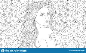 These will really help you relax with their swirls and lines. Beautiful Printable Girl Coloring Pages Novocom Top