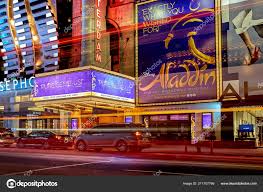 New Amsterdam Theatre Showing Aladdin Musical On Broadway