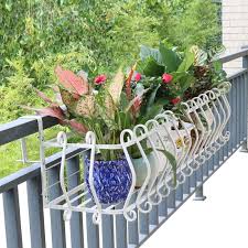 Window boxes for balcony railings. Cute And Functional Deck Rail Planter Ideas