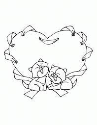 Des milliers de jeux à imprimer pour les enfants. Coloriage Saint Valentin A Imprimer