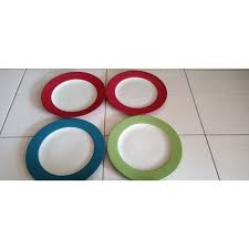 Maybe you would like to learn more about one of these? Jual Piring Bulat Ceper Bertepi Keramik Rim Plate 27 5 Cm Sisa Export Jakarta Selatan La Kitchenku Tokopedia