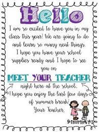 This Is A Back To School Letter For Teachers To Send To Students Send This Before The First Week Letter To Students Student Welcome Letters Letter To Teacher