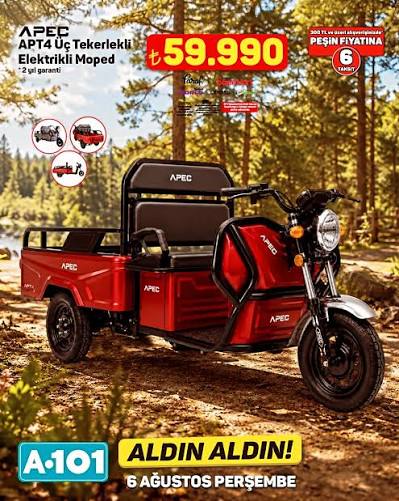 A101'den Motosiklet ve Moped Fırsatı: İki Teker Üzerine Atlamak İçin İyi Bir Başlangıç Mı?