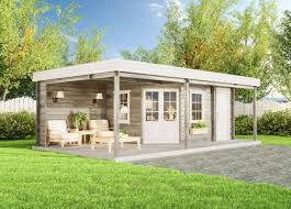 5 Eck Gartenhaus Lindau 40 Mit Anbau In 2020 Gartenhaus Mit Terrasse Gartenhaus Flachdach Gartenhaus