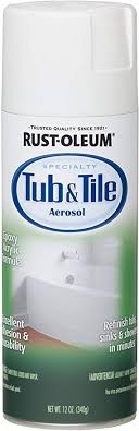 Check spelling or type a new query. Rust Oleum 280882 Specialty Tub And Tile Spray Paint 12 Ounce White Amazon Com