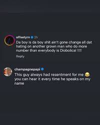 Complex Music | ICYMI: Offset jumped into our comment section to defend  Drake once T-Pain's comments about exiting the music industry gracefully  became a... | Instagram