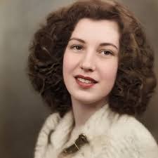 This is my beautiful mother. We have very few photos of her because despite  being glamorous she was very modest and hated having her picture taken! She  had lovely dark hair and