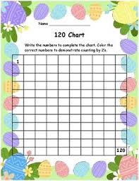 Easter Hundreds Chart Place Value Math Center Time Saving