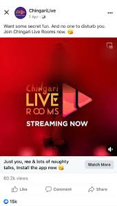 vivan. on X: HOT TAKE: Chingari is becoming Indias OnlyFans and its a  SHITTY move. This HOTLINE BLING strategy of 1-on-1 private video calls  gives Chingari the colloquial advantage to generate a high number of DAUs  But this also gives rise to 18+ ...