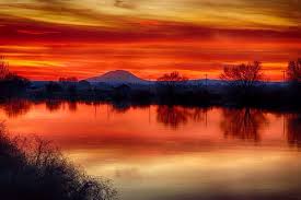 Sunset Over The Yakima River Prosser Washington Yakima River Pacific Northwest Sunset Today
