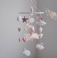 Ballerina Mobile Ballet Butterfly Mobile Swan Mobile Baby Mobile Girl Baby Shower Gift Baby Mobile Girl Baby Girl Shower Gifts Baby Mobile
