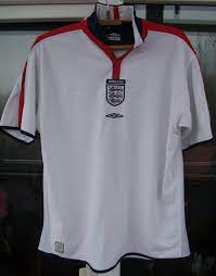 T Shirt England National Football Team Umbro Football Soccer 2003 2005 Shirt Jersey Te England National Football Team National Football Teams England National