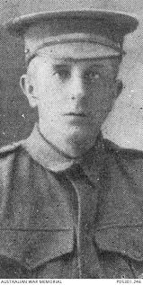 Studio portrait of 4023 Private Richard Joseph Donovan, 3rd Battalion, of  Redfern, NSW. Husband ...