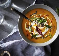 Carrot Curried Soup In A Bowl Carrot Soup Recipes Carrot Soup Curried Carrot Soup
