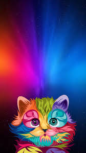 Brown lion wallpaper, muzzle, mane, loок, predator, animal. Pin By Yalitza Maldonado On 9 16 Phone Colorful Art Cat Art Cute Wallpapers