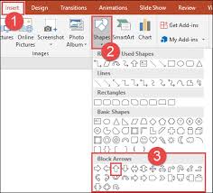 How To Draw And Manipulate Arrows In Microsoft Powerpoint