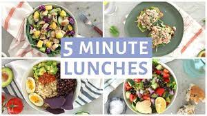 Easy 5 Minute Lunch Recipes Healthy Lunch Ideas Youtube Diy Food Recipes Easy Food Recipes Ca Easy Cooking Recipes Meatloaf Recipes Healthy Healthy Lunch