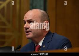 United States Senator Lee Slater Overman from North Carolina ca. 1905-1930  Stock Photo