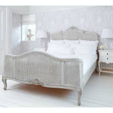 Pair it with the case pieces in the naples group to complete your bedroom. French Grey Painted Rattan Bed French Bedroom Company
