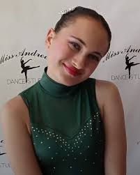 SENIOR SPOTLIGHT: JULIA Julia has been dancing at Miss Andrea's Dance  Studio for fourteen years! She brings such joy to every class. Julia, we  love your love for dance, and the creativity