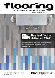 Flooring August September 2015 Commercial Flooring Flooring Resilient Flooring