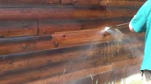 View interior photos & take a virtual home tour. Removing Old Finishes Pressure Washing Log Walls By Northwest Log Home Care Youtube