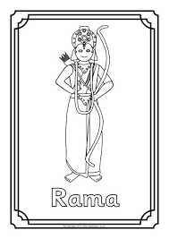 Holi is a hindu festival that people use a pichkari to cover others with colored water. Hindu Gods Colouring Sheets Sb3276 Sparklebox