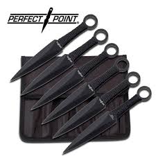 A kunai knife is a very unique and untraditional knife used mainly by martial arts experts. Kunai Anime 6 Pc Throwing Knife Set 6a2 Rc 086 6