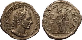 (или с.), opilius sevērus m., римск. Roman Empire Ar Denarius 217 218 Macrinus Fides Militvm Ma Shops