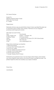 Contoh surat lamaran kerja bahasa inggris fresh graduate. Contoh Surat Lamaran Farmasi Dalam Bahasa Inggris Contoh Surat