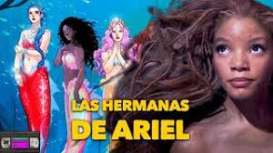 En La Sirenita, Ariel y sus hermanas representan a los 7 mares #Shorts