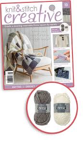 Inspired by the natural tones in nature, each yarn. Knit And Stitch Eaglemoss