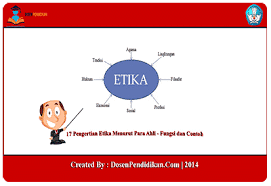 Etiket adalah suatu sikap seperti sopan santun atau aturan lainnya yang mengatur hubungan antara kelompok manusia yang beradab dalam pergaulan. 17 Pengertian Etika Menurut Para Ahli Fungsi Dan Contoh