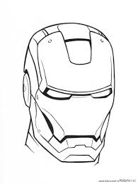 Wydrukuj szablon maski batmana (3 wzory do wyboru), dorzuć pelerynę i przebranie na bal karnawałowy gotowe! Kolorowanka Iron Man Maska