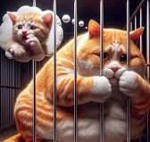 Sad AI Cat Family: A Heartfelt Video of Poor Cats