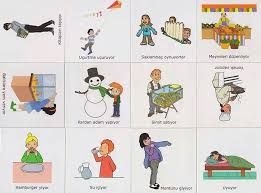 Selma Onder Topdas Adli Kullanicinin Eylem Kartlari Panosundaki Pin Egitim Kartlar 1 Sinif Etkinlikleri