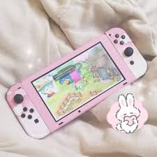 Randomdarkprincess Super Cute New Switch Skin From Stickybunny In 2020 Retro Video Games Nintendo Classic Nintendo Switch