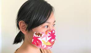 Free Face Mask Sewing Pattern Tutorial Diy Face Mask Face Mask Hair Ties