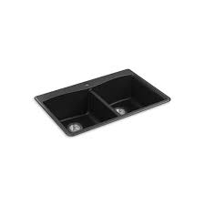 We did not find results for: Kohler Kennon Dual Mount Neoroc Granite Composite 33 In 1 Hole Double Bowl Kitchen Sink In Matte Black K Rh8185 1 Cm1 The Home Depot