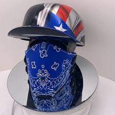 Mike S Prolids On Instagram New Old Glory Airbrushed Doughboy On Our Site And Ready To Ship The Cool Motorcycle Helmets Motorcycle Helmets Helmet