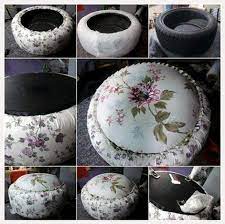 araba lastiginden puf koltuk nasil yapilir araba lastiginden puf koltuk yapimi lastikten puf koltuk yapimi araba las reuse old tires reuse recycle recycling