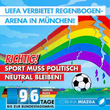 Der regenbogen sei für die uefa kein politisches symbol, sondern ein zeichen ob das münchner fußballstadion oder ein anderes europäisches stadion in regenbogenfarben leuchtet, ist keine. Tdb3lundkkyb0m