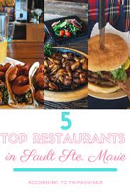 Tripadvisor Ranks The Top 5 Places To Eat In Sault Ste Marie Sault Ste Marie Cvb In 2020 Eat Places To Eat Homemade Stromboli