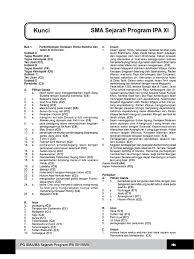 Buku ini bisa digunakan oleh siswa dalam mempelajari pelajaran sejarah indonesia di tingkat sma, smk dan ma ayo tingkatkan kualitas pendidikan sejarah indonesia untuk anak didik kita kelas 11 dengan mendownload buku. Kunci Jawaban Lks Ekcellent Sejarah Kelas Xi Ipa Pdf