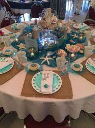 Wedding Ideas Disney Receptions Bridal Shower 51 Ideas Beach Wedding Centerpieces Beach Themed Party Beach Wedding Favors