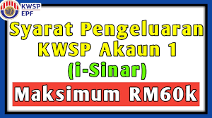 Untuk memudahkan ahli kwsp membuat persediaan bagi menghadapi persaraan yang lebih selesa, kwsp membenarkan pengeluaran penuh atau sebahagian dari simpanan untuk memenuhi keperluan tertentu berhubung kait dengan persaraan selari dengan polisi kwsp sedia ada. Syarat Syarat Pengeluaran Kwsp Akaun 1 I Sinar Youtube