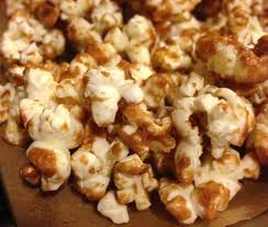 Salted Caramel Popcorn Made Without Refined Sugar Recipe Caramel Popcorn Salted Caramel Popcorn Healthy Snacks Recipes