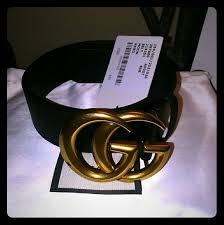 Black And Gold Gucci Belt Womens Shop Women S Gucci Gold Black Size Various Belts At A Discounted Price At Poshmark Description A Authentic Brand New Black Leathe Gucci Belt Gucci Gifts Belt